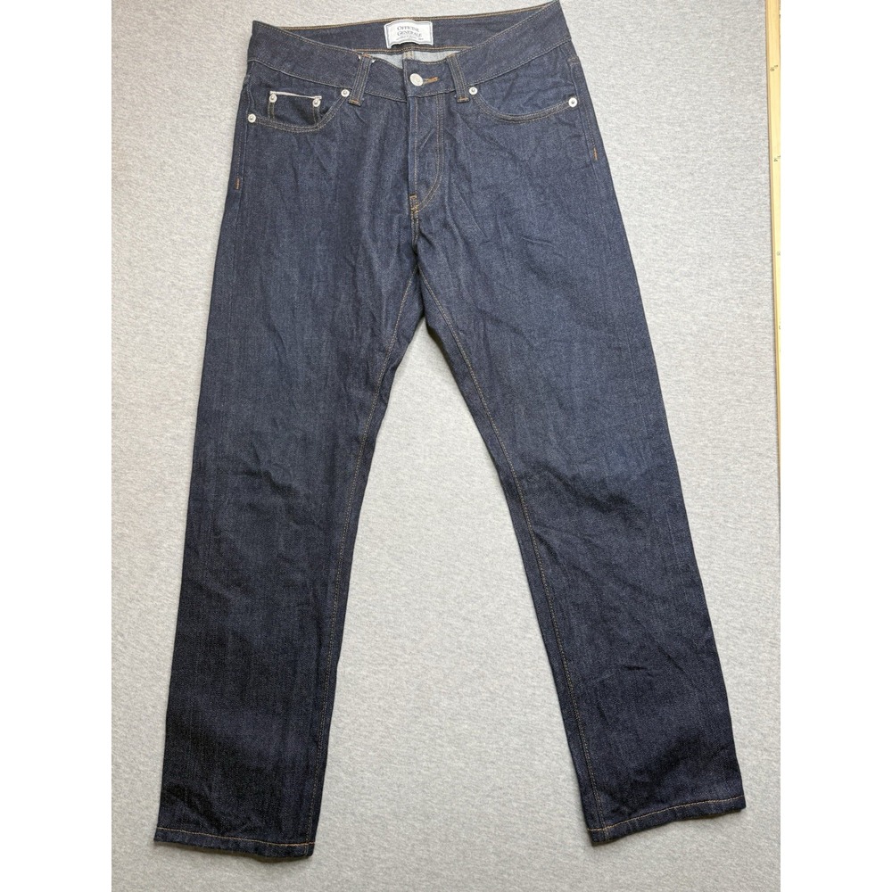 Officine Generale Selvedge Jeans Denim Pants Size 30 Made In Portugal